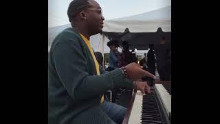 Jayden Arnold on organ Praise break #Top10musicians