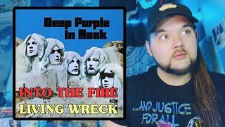 Deep Purple "Living Wreck" & "Into the Fire" (First Time Reaction)