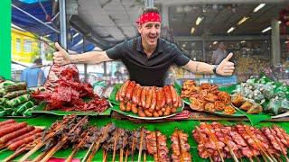 24 Hours of Eating Bizarre Laos Street Food!!