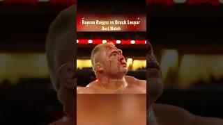 Roman Reigns vs Brock Lesnar best Match #romanreigns #brocklesnar