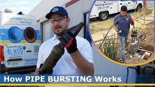 Trenchless Sewer Replacement: How PIPE BURSTING Works | Real Case and 100+ Year Solution!