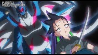 Tenka Shiroboshi VS Kamen X/Ekusu Kurosu - Beyblade X S2 Ep 10