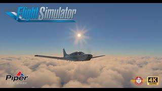 microsoft flight simulator 2020 4K! Guwahati to Kolkata! Piper Arrow #msfs 2024.#flightsim #india