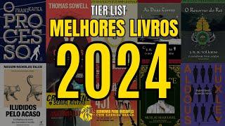 Tier List: MELHORES LIVROS de 2024 (e livros para ler em 2025!)