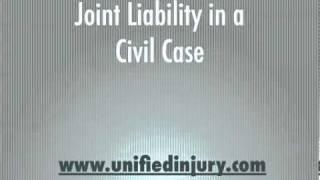 Joint Liability in a Civil Case