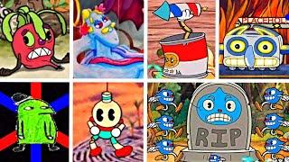 Cuphead - All Secret Unused & Hidden Boss Phases