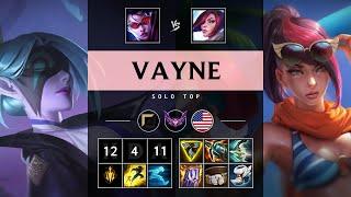 Vayne Top vs Fiora: Dominating - NA Master Patch 14.24