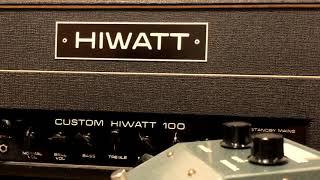 Hiwatt DR103 CUSTOM 100 1970's & Organic Sounds ZORGA Machine サウンドチェック 【魔法の箱研究所】