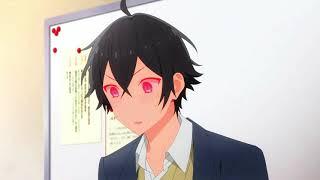 Miyamura feeling too much shy- Horimiya episode 11