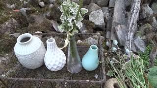 Nostalgie DIY / ALLES Natur vom Wegesrand BLUMEN Deko  & MEHR- in Upcycling