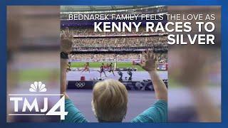 Mary Ann Bednarek 'felt the love' as Kenny ran for Silver