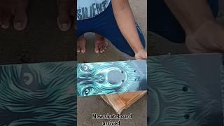 skating board unboxing #skates #skat #skateboarding #viralshorts 