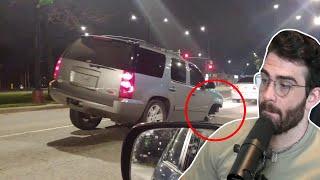 HasanAbi reacts to Casually Driving On 3 Wheels (Daily Dose of Internet)