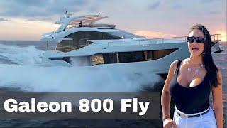 Discover the Ultimate Luxury Yacht | Galeon 800 Fly 2024