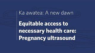 PMMRC webinar 2023: Equitable access to necessary health care — Pregnancy ultrasound