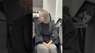 Elegant Bob after 50 years|Minus 15 years! #haircut #hairstyle