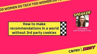 How to make recommendations in a world without 3rd party cookies