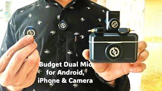 Hollyland Lark M2 Best Budget Dual Mic for Android, iPhone & Camera-Unboxing & Review