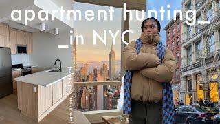 apartment hunting in NYC | touring 10 apartments in brooklyn (w/ rent prices and tips) 2023