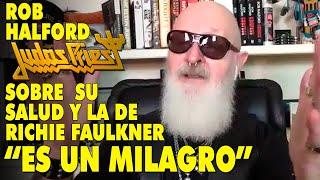 Rob Halford (Judas Priest) habla de su estado de salud y el de Richie Faulkner: "Es un milagro"