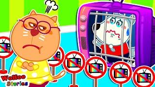 Kat and Friends Learns the Do's and Don'ts of TV Use ⭐️ Funny Cartoon For Kids @KatFamilyChannel