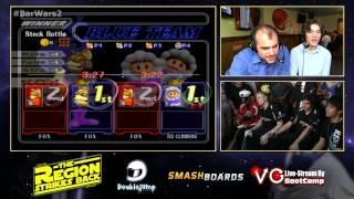 Bar Wars 2 - VGBC | Hax & Chudat Vs. VGBC | Redd & Wenbo - SSBM Winners Semis - Melee