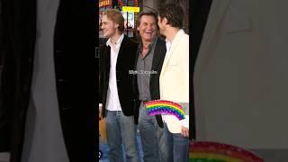 Men side by side Kurt Russell , Wyatt Russell , Oliver Hudson Dad & Son stepfather