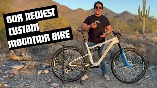 Our Newest Custom XC Mountain Bike Build - Pearl White 2024 Santa Cruz Blur 4