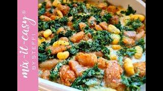 GNOCCHI-AUFLAUF mit Hähnchen und Spinat | mix-it-easy®