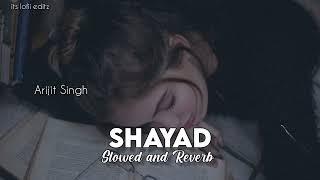 Shayad ~ Lofi ~ Slowed and Reverb ~ Arijit Singh ~ its Gulfam editz