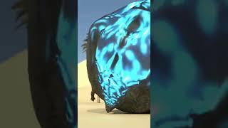 Godzilla becomes a balloon and, well...  #shorts
