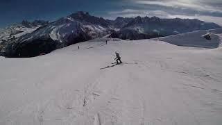 Pylônes (red), Flégère - Chamonix, France - 01/2022