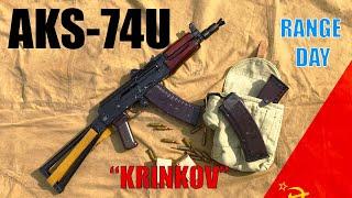 AKS-74U "krinkov" shooting