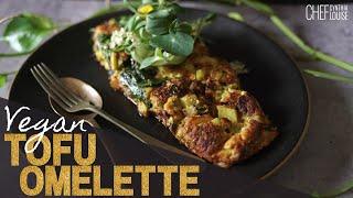 Vegan Tofu Omelette | Eggless and Easy Recipe