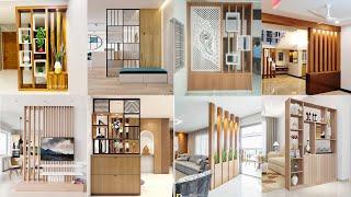 Top 50 Room Wall partition design 2024 Home Room Divider ideas New Partition wall design for Home