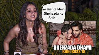 Pratiksha Honmukhe Reaction on Shehzada Dhami in Bigg Boss 18 | Yeh Rishta Serial Mein Unke Sath ….