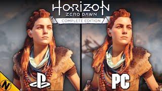 Horizon Zero Dawn PC vs PS4Pro | Direct Comparison