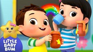 Baby's First Sippy Cup ⭐ Baby Max Learning Time! LittleBabyBum - Nursery Rhymes | LBB