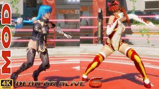 Kula (Honoka costume mod) vs Kasumi (Powersuit mod) | DOA6 mods | CPU vs CPU