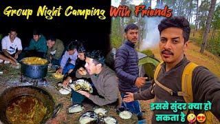 Biggest Group Camping In Forest With Friends | Camping In India | Unknown Dreamer