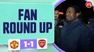 I'm Angry, United Are **! | Fan Round Up | Manchester United 1-1 Arsenal