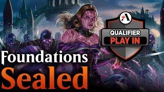 This Sealed Pool is INSANE | Foundations Sealed Qualifier Play-In | Magic Arena