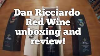 F1 Daniel Ricciardo DR3 X ST HUGO Red Wine Unboxing and Review!