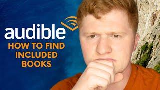 How Do I Find Included Books on Audible?