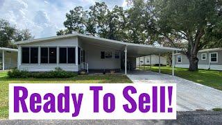 Low Cost Mobile Home For Sale Plant City Florida (Magnolia Mobile Home Park)