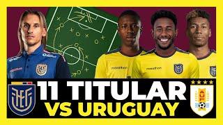 Mi Alineación Ecuador vs Uruguay | Fecha 10 Eliminatorias Mundial 2026 