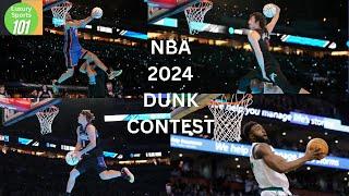 NBA Dunk Contest AllStar 2024  (The FULL Version )| Luxury Sports 101