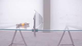 glass ping pong table VIDPONG01 - VIDPLEX