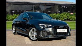 Approved Used Audi A3 Saloon S Line 35 TFSI 150 PS S Tronic | Blackburn Audi