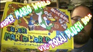 Super Mario World Vic Tokai Plush Box with BONUS ITEM